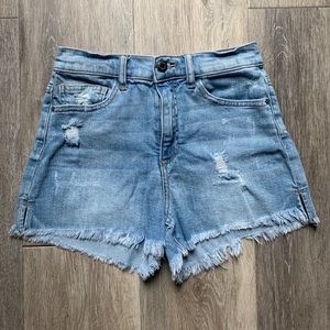 FOREVER 21 High Rise Denim Shorts